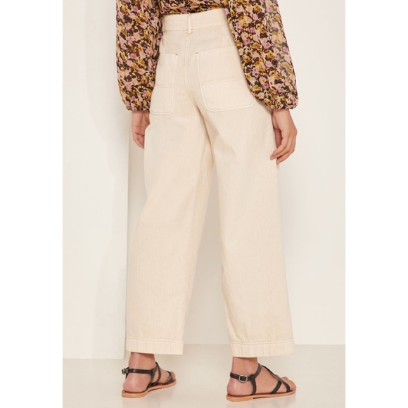 Free People Sunday Skies High Waist Wide Leg Pants - Picture 4 of 13